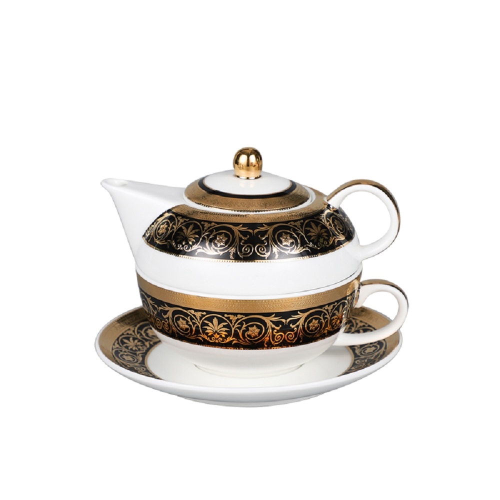 Picture of Jiallo PT0430-T-E001 Majestic Tea Service - Tea for one Tea Set