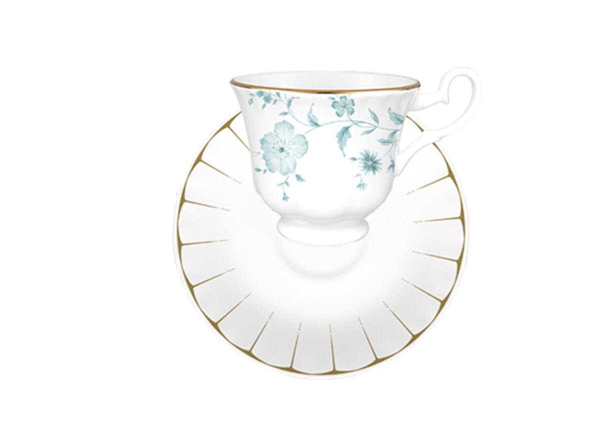 Picture of Roy Kirkham ER2700 Jasmine Anne Tea Cup & Saucer Set (Set of 6 - 230ml)