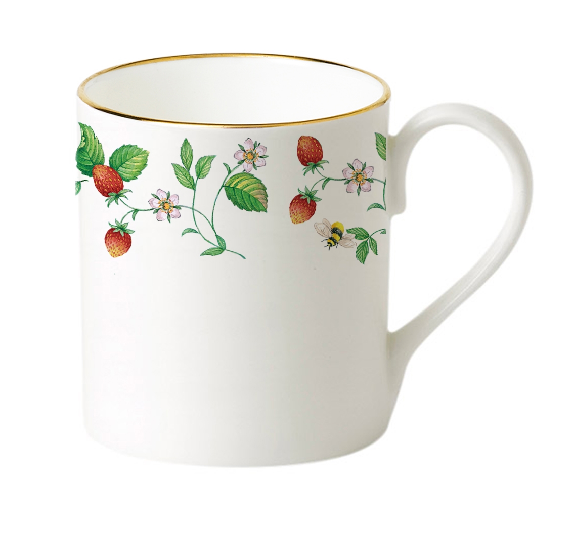 Picture of Roy Kirkham ER2199 English Strawberry Garden Larch Mugs Set of 6