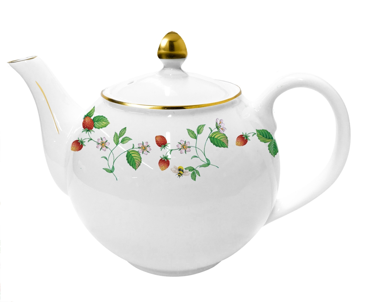 Picture of Roy Kirkham ER2699 English Strawberry Garden Classic Teapot