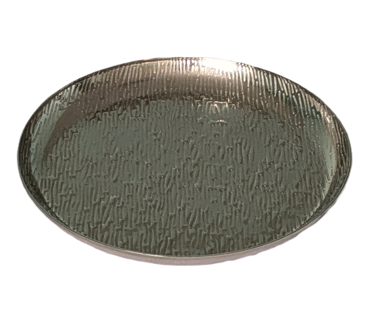 72211A Round Platter with Line Texture: 11' D