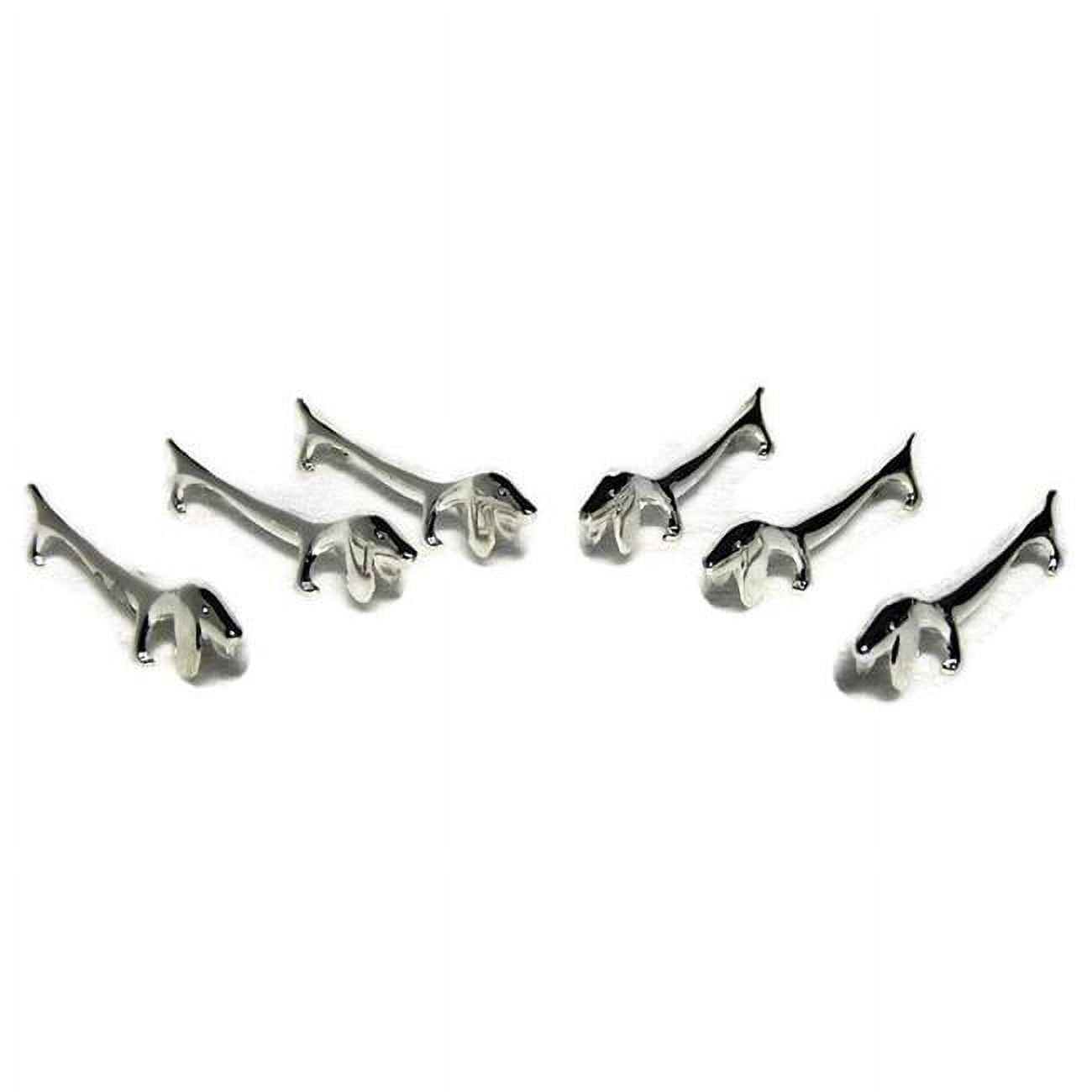 Picture of Jiallo 82164 Plated Dog Knife Rests - Set of 6