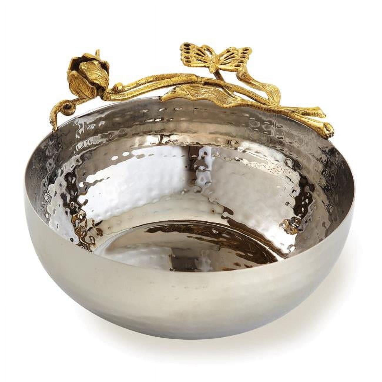 Picture of Jiallo 70062 6 in. Dia. Butterfly Bowl, Gold