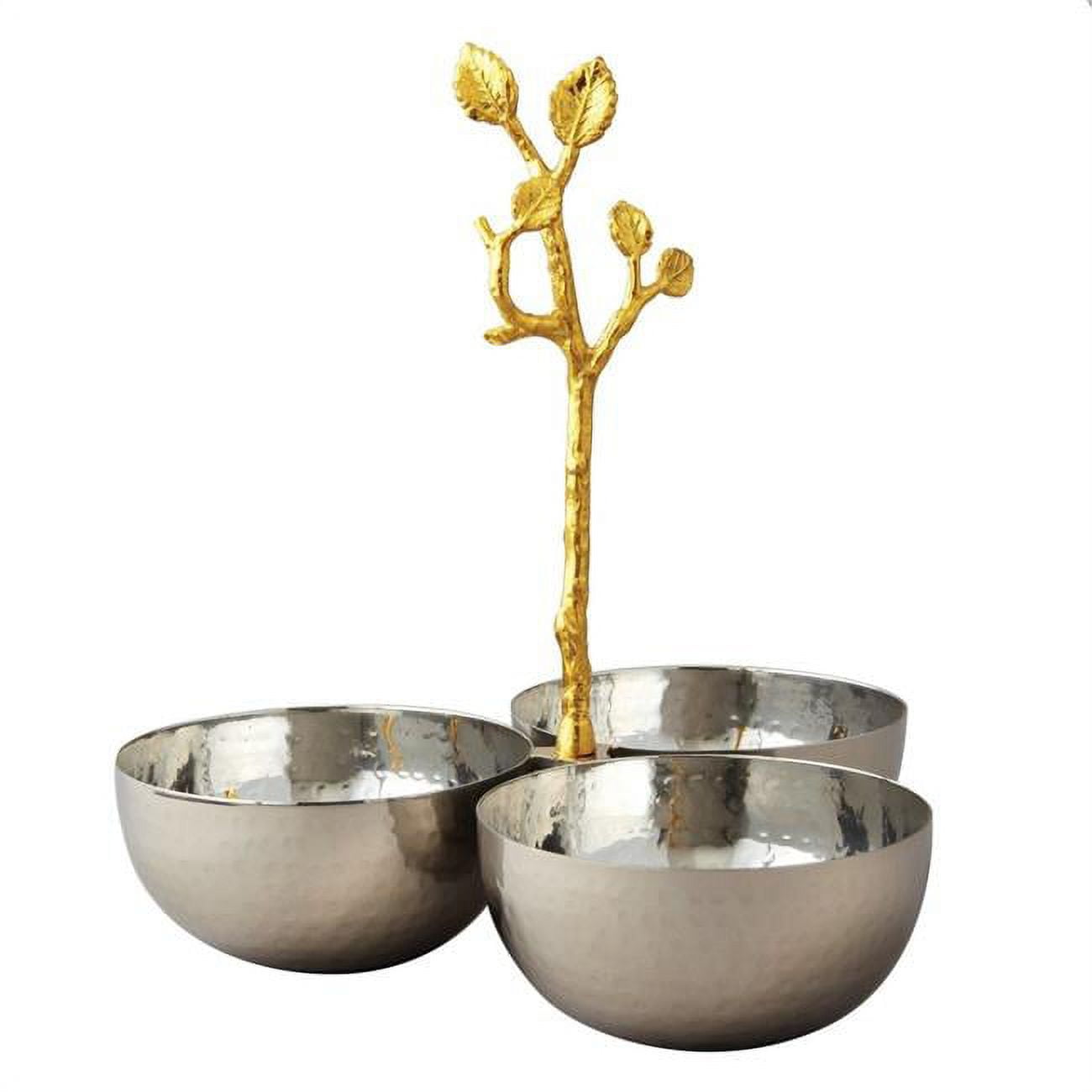 Picture of Jiallo 70023 Golden Vine Triple Hammered Bowl
