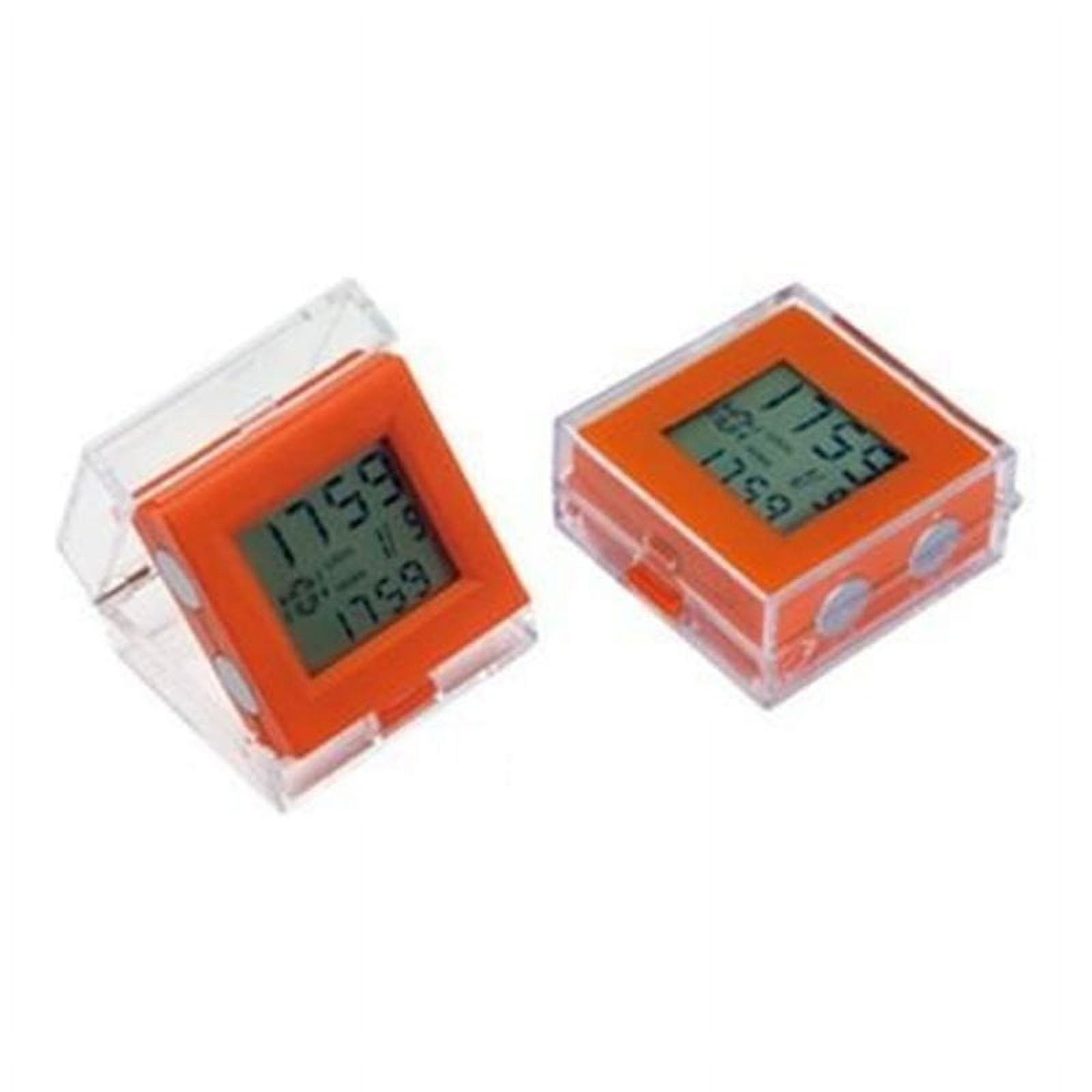 Picture of Jiallo 11708 Dual Time Alarm Clock&#44; Orange