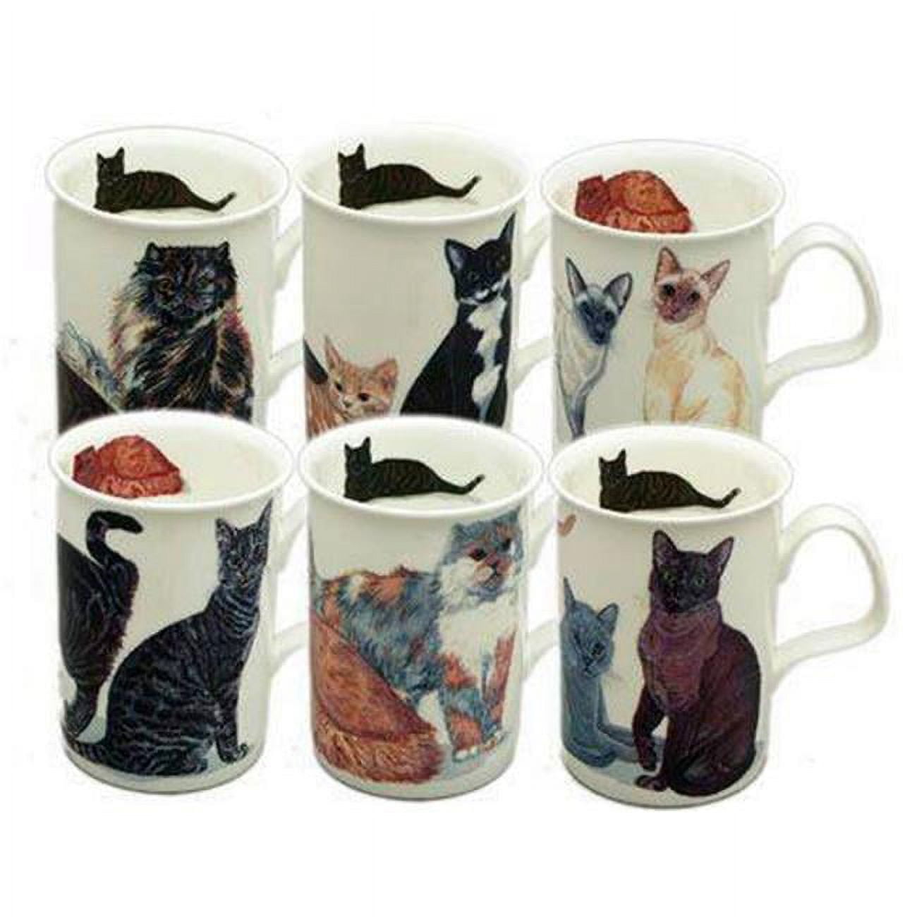 Picture of Roy Kirkham ER2128 Lancaster Mug - Cats Galore Set of 6