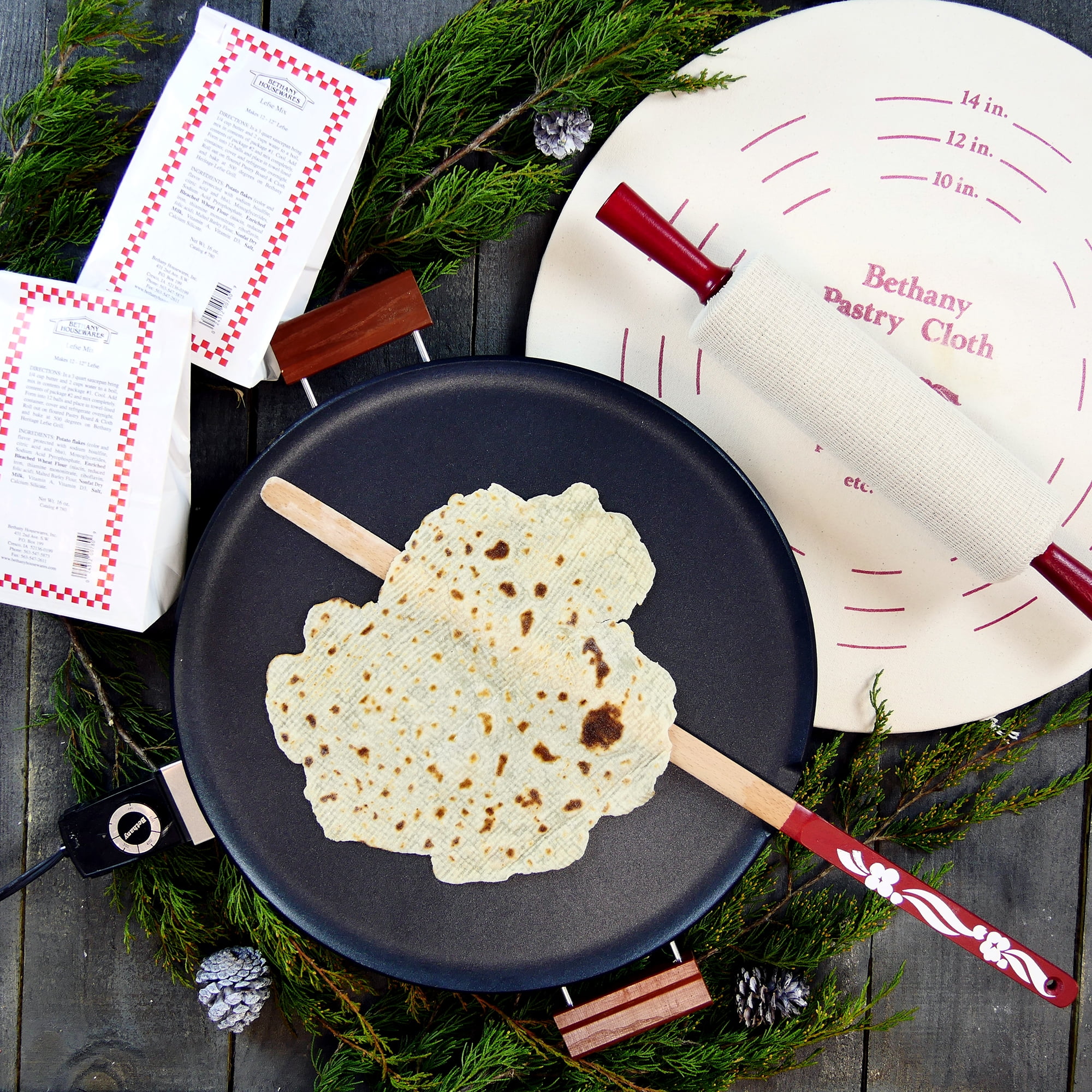 Picture of Bethany Housewares 770 Lefse Starter Kit - Non Stick Grill