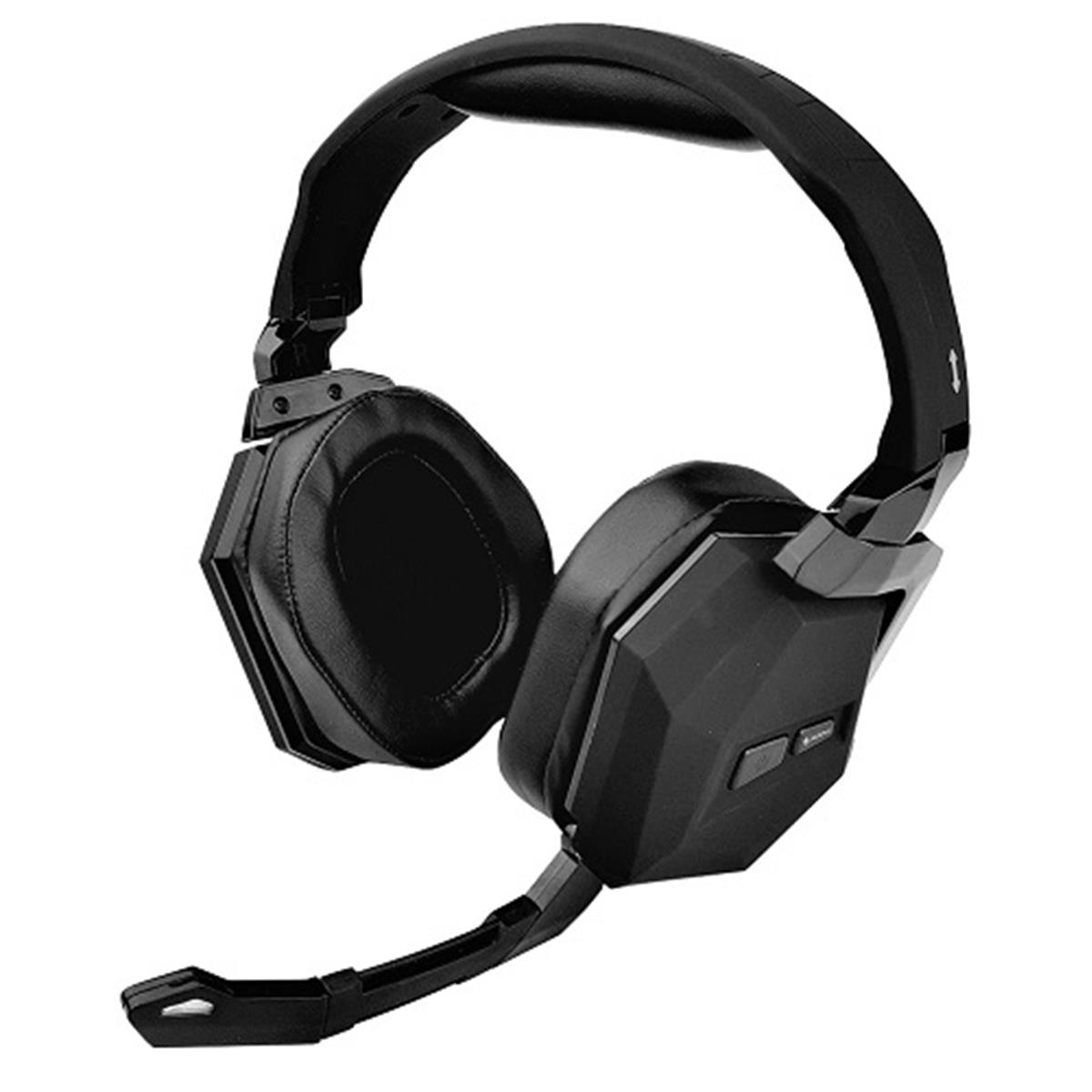 Picture of Blast Off HC-S2036-05 Wireless Gaming Headphone Computer Video Game Headset With Microphone&#44; Black