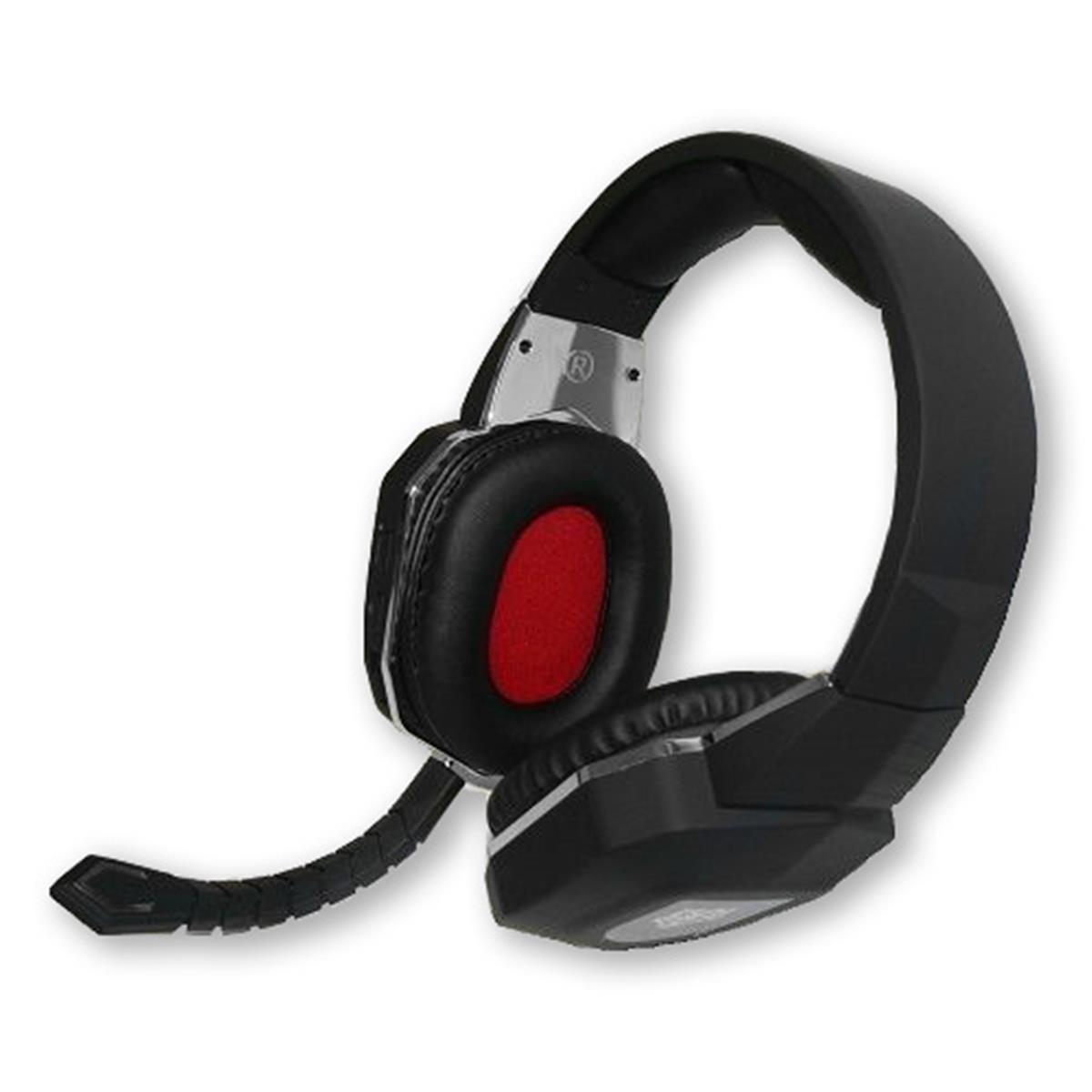 Picture of Blast Off HC-S2039-06 Xbox one wireless headset&#44; Black & Red