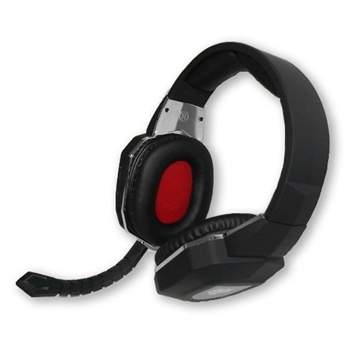 Picture of Blast Off HC-S2039-09 Wireless Gaming Headset for Xbox One&#44; Playstation 4&#44; and PC&#44; Black & Red