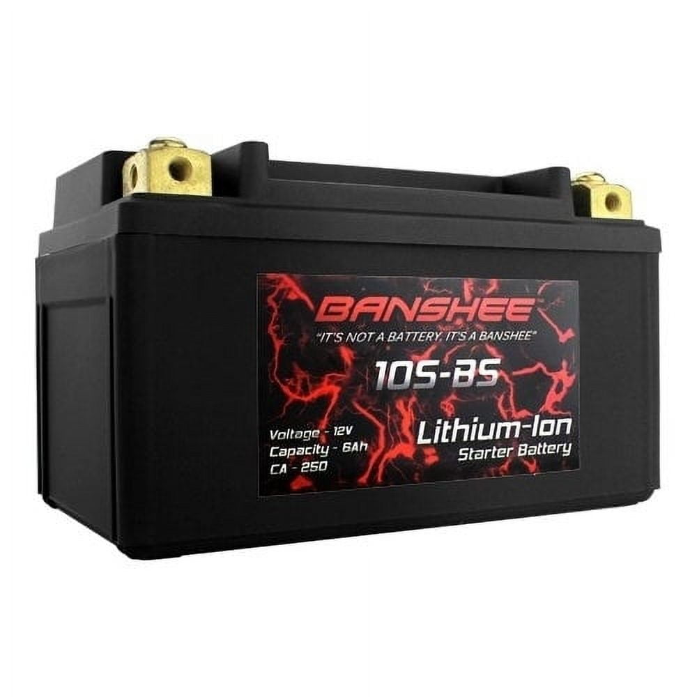 Picture of Banshee DLFP10S-BS Lithium Ion Motorsports Battery Replacement MMG YTZ10S Z10S MMG4