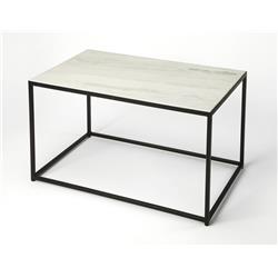 Picture of Butler Specialty 9386389 Phinney Marble & Metal Coffee Table, Multicolor