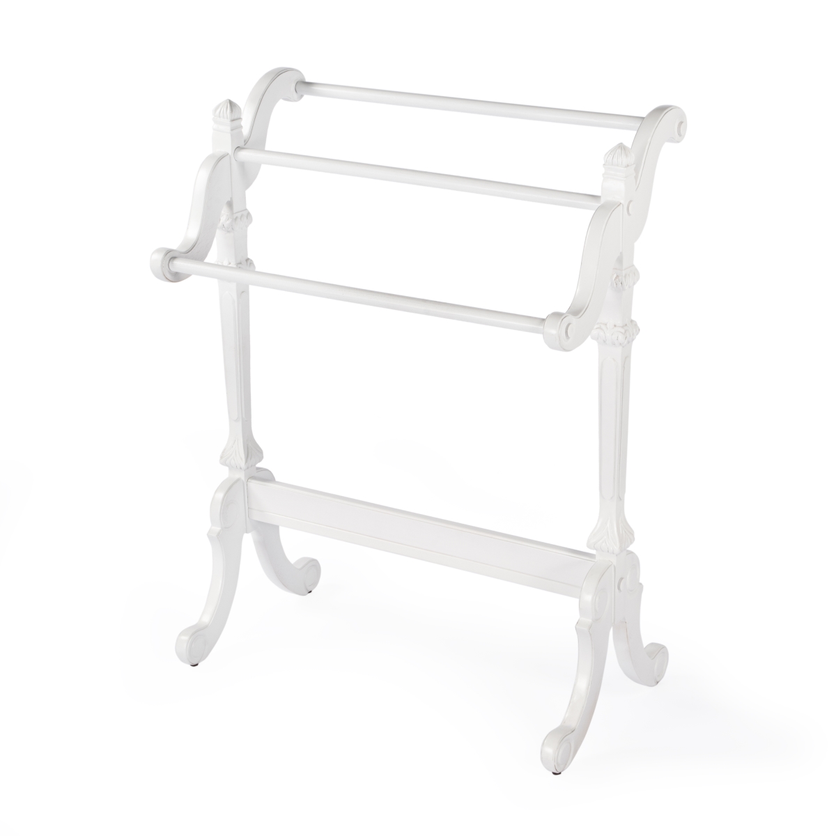 Picture of Butler Specialty 1910222 37.25 x 29.25 x 15.25 in.  house Blanket Stand&#44; White