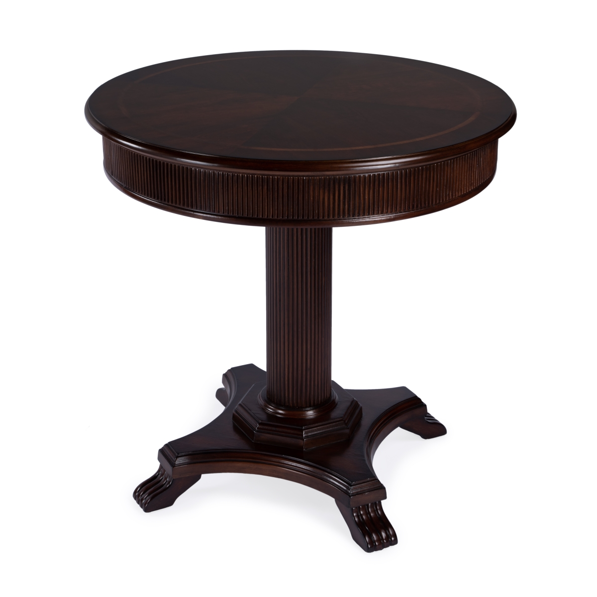 Picture of Butler Specialty 5719024 35 x 36 x 36 in. Ellsworth Foyer Table&#44; Dark Brown