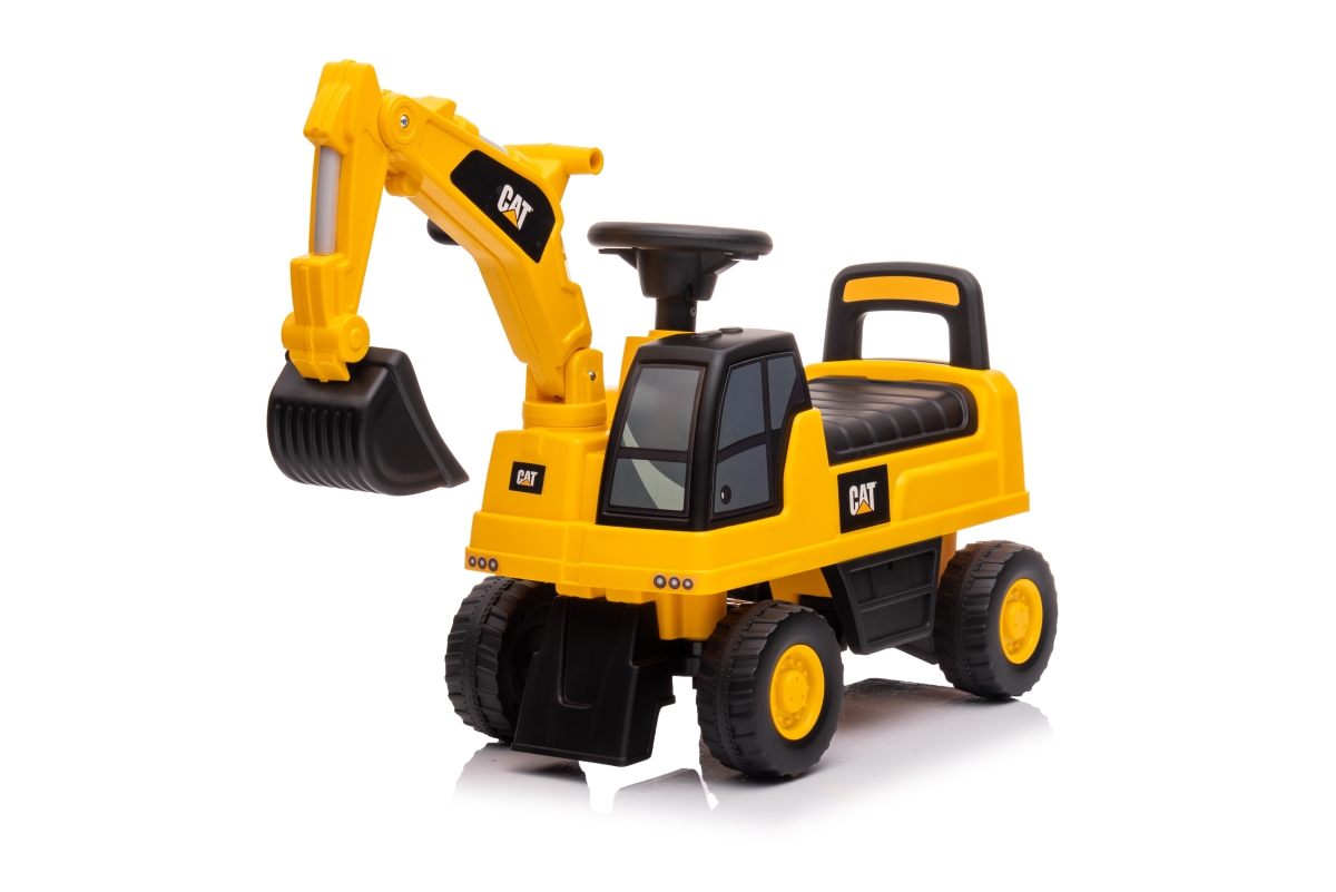 Picture of BRC Toys DBA Best Ride on Cars CATExcavatorPCFTF CAT Excavator Foot-to-Floor Push Car&#44; Yellow