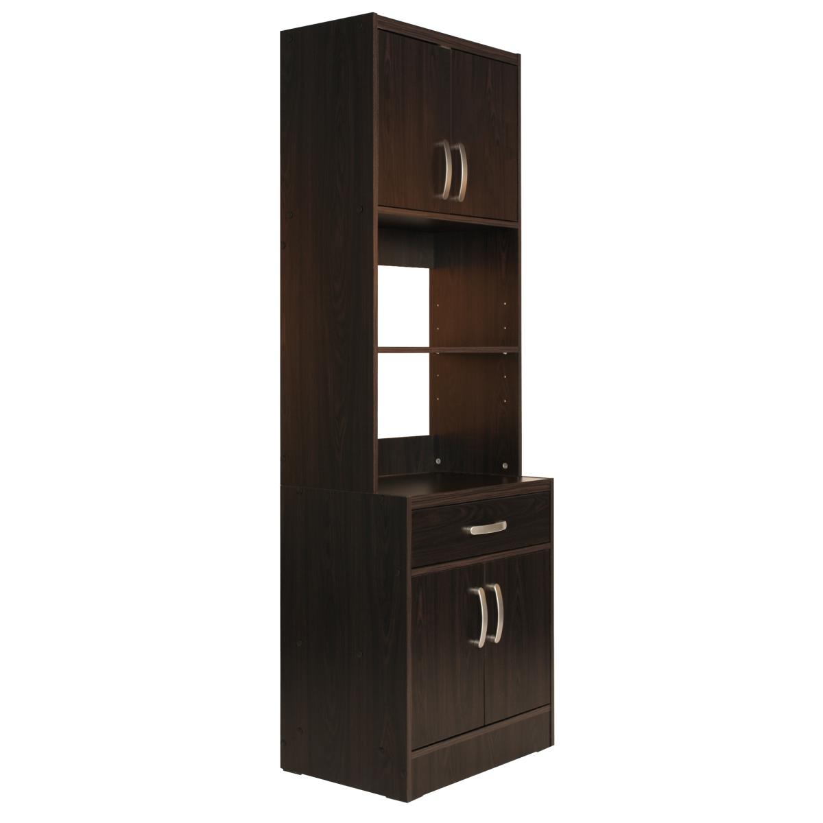 Picture of Better Home MICRO-2136-Tobacco 71 x 24 x 16 in. Shelby Tall Wooden Kitchen Pantry&#44; Tobacco
