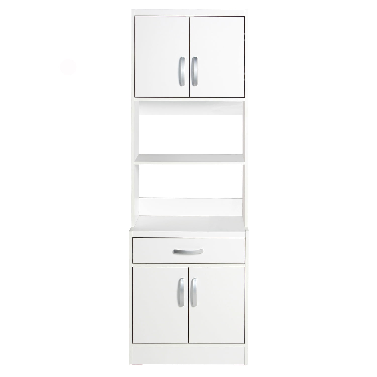 Picture of Better Home MICRO-2136-White 71 x 24 x 16 in. Shelby Tall Wooden Kitchen Pantry&#44; White