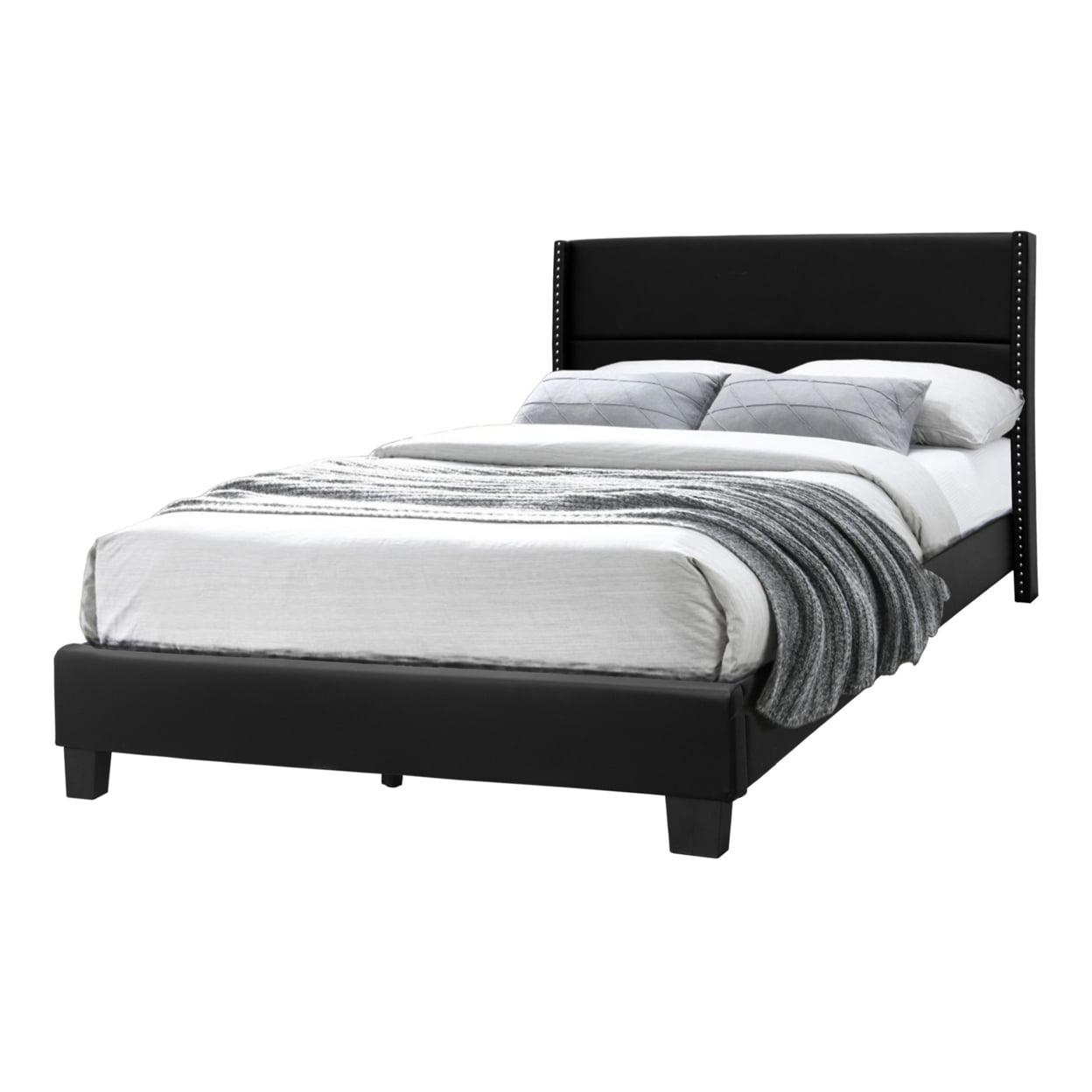 Better Home Products GIULIA-50-VEL-BLK