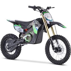 Picture of MotoTec MT-Dirt-Pro-1500-Green 48V Pro Electric Dirt Bike&#44; Lithium Green - 1600W