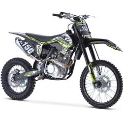 Picture of MotoTec MT-DB-X4-150cc-Black 150 cc 4-Stroke Gas Dirt Bike&#44; Black