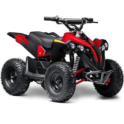 MT-E-Bully-36v-1000w-Red 1000W 36V E-Bully ATV Bike, Red
