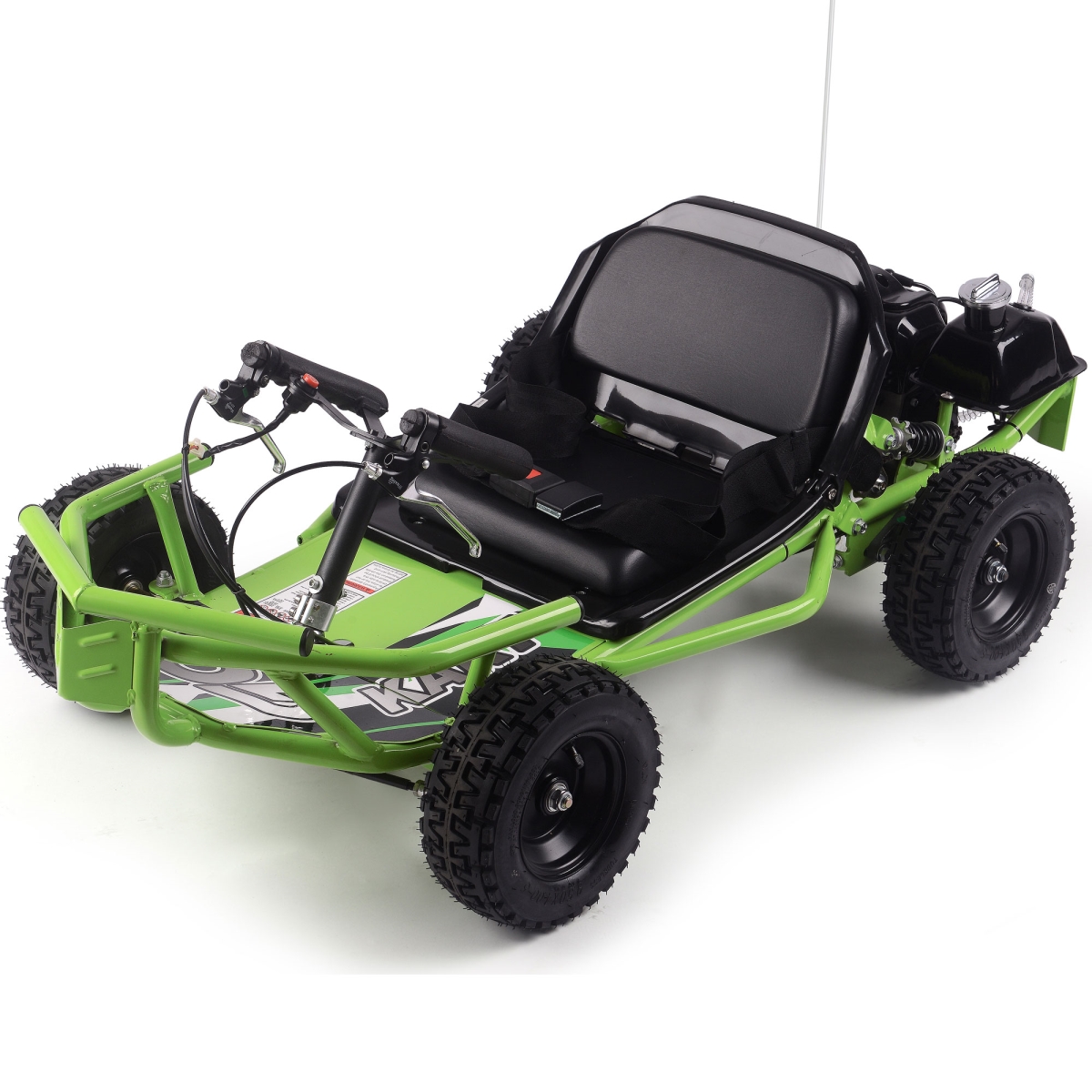 MT-GK-Sandman-52cc-Green Sandman Kids Gas Powered 52CC Go Kart Bike, Green