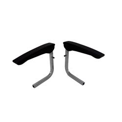 Add-On Armrest - Black - Adjustable Angle - Durable Alloy Steel
