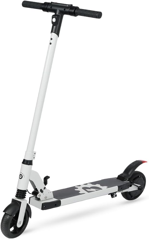 Picture of Blitzart Lancer07wht High Performance Kick Electric Scooter&#44; White