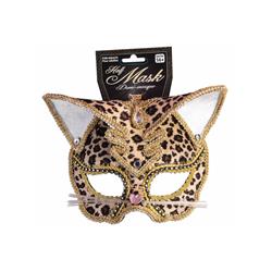 Picture of Forum Novelties 275764 Deluxe Leopard Mask