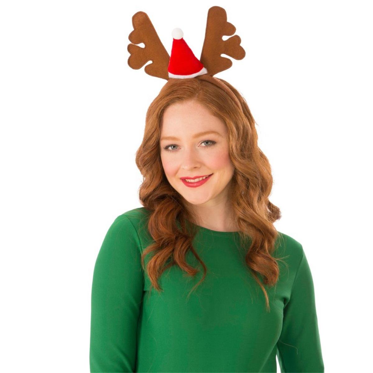 Picture of Rubies Costumes 275221 Christmas Reindeer Headband