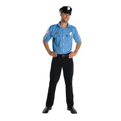 Picture of BuySeasons 286737 Adult Police Officer Costume, Plus Size