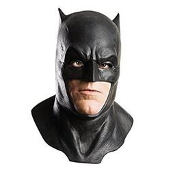 Picture of BuySeasons 286669 Adult Batman Latex Mask with Cowl