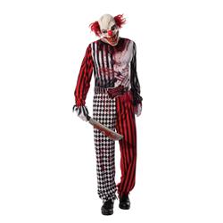 Picture of BuySeasons 286705 Evil Clown Adult Costume&#44; Plus Size