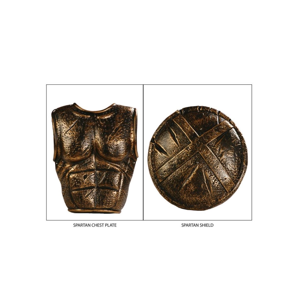 Picture of BuySeasons 280888 Spartan Chest Plate & Shield Set
