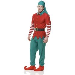 Picture of BuySeasons 402501 Adult Elf Costume&#44; Extra Small 34-36