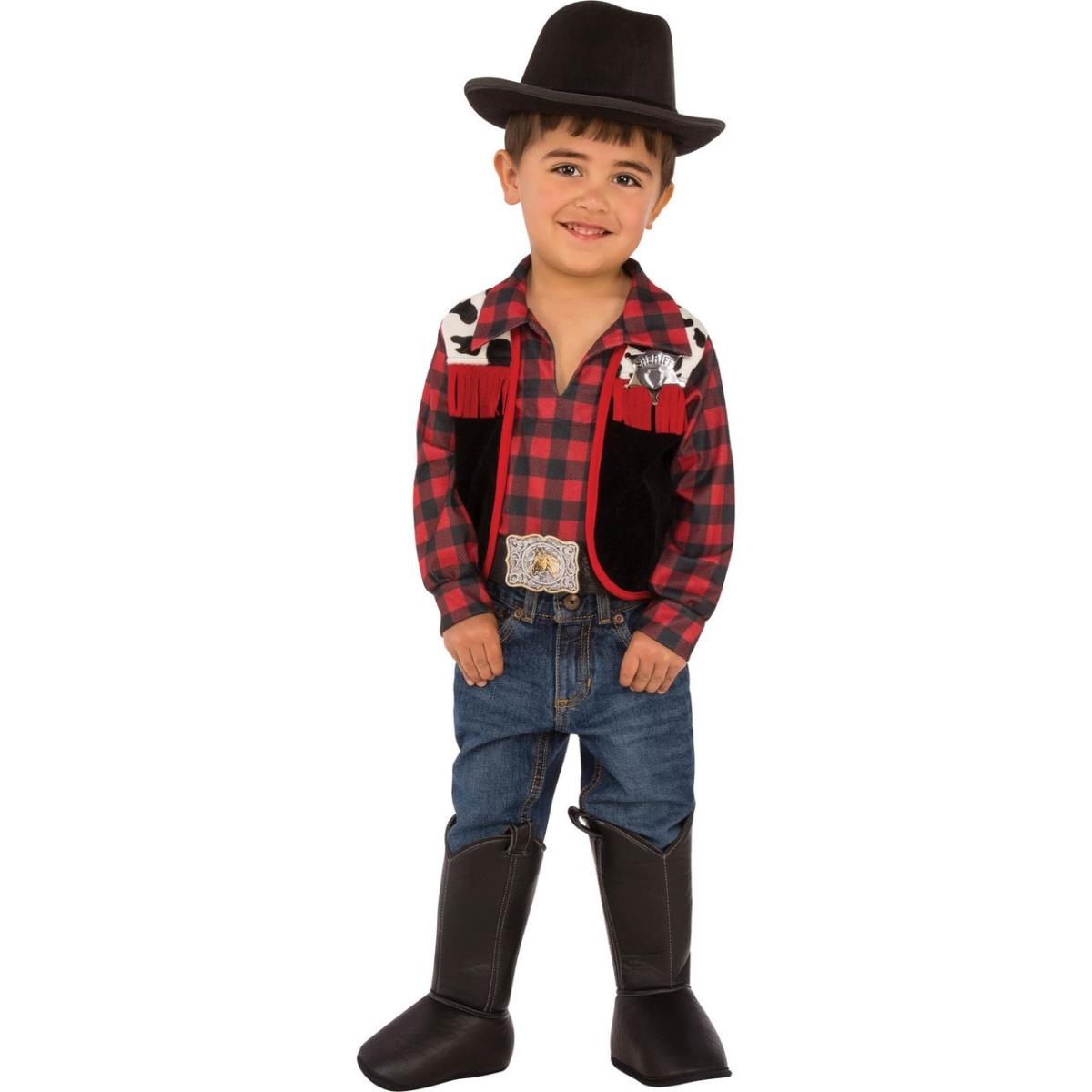 Picture of BuySeasons 286651 Kids Cowboy Costume&#44; Medium