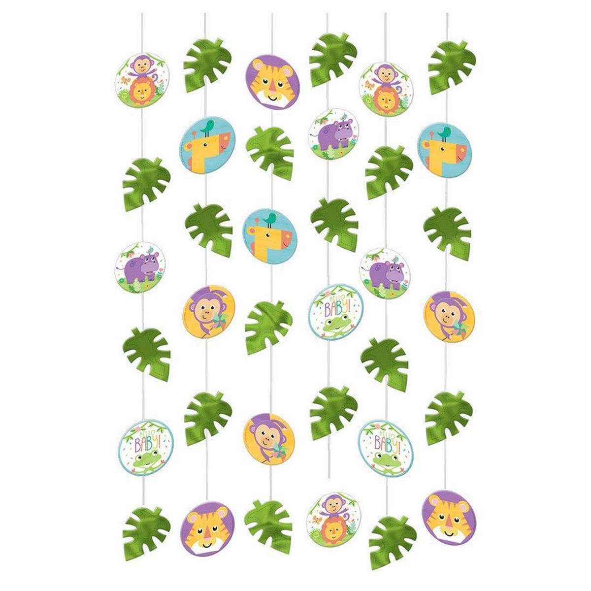 Picture of Amscan 307477 Fisher Price Hello Baby Hanging String Decorations&#44; Pack of 6