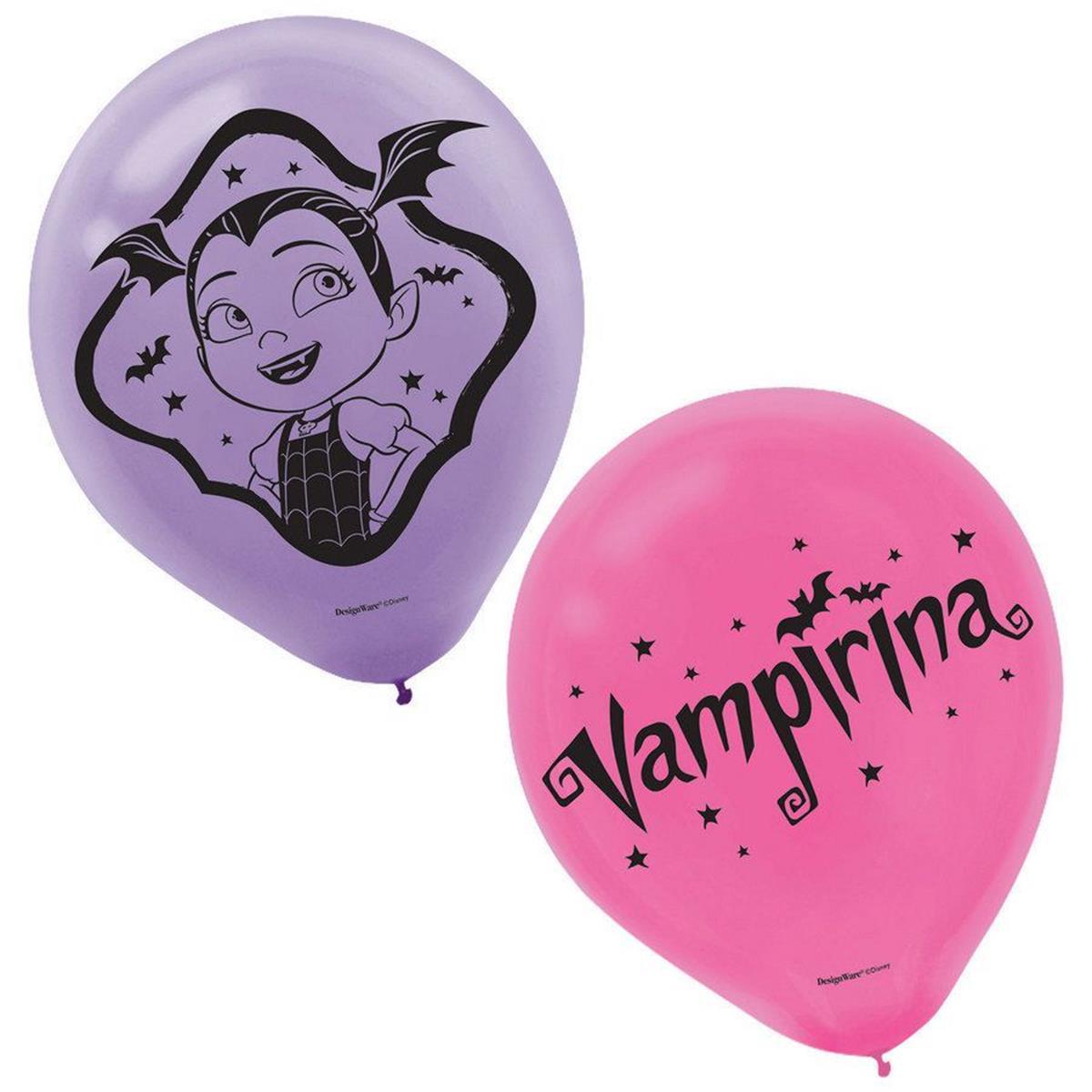 Picture of Amscan 307579 Vampirinia Latex Balloons&#44; Pack of 6