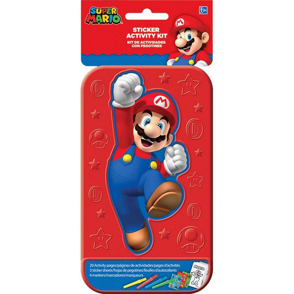 Picture of Amscan 307089 Sticker Activity Kit - Super Mario