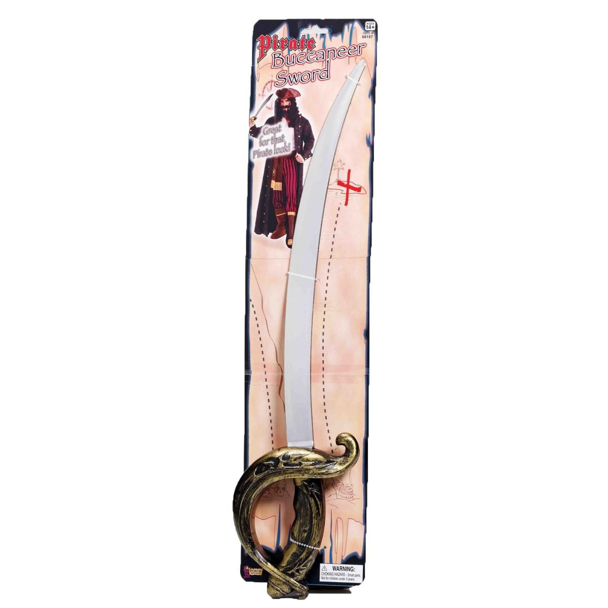 Picture of Rubies  413493 Pirate Buccaneer Sword - One Size