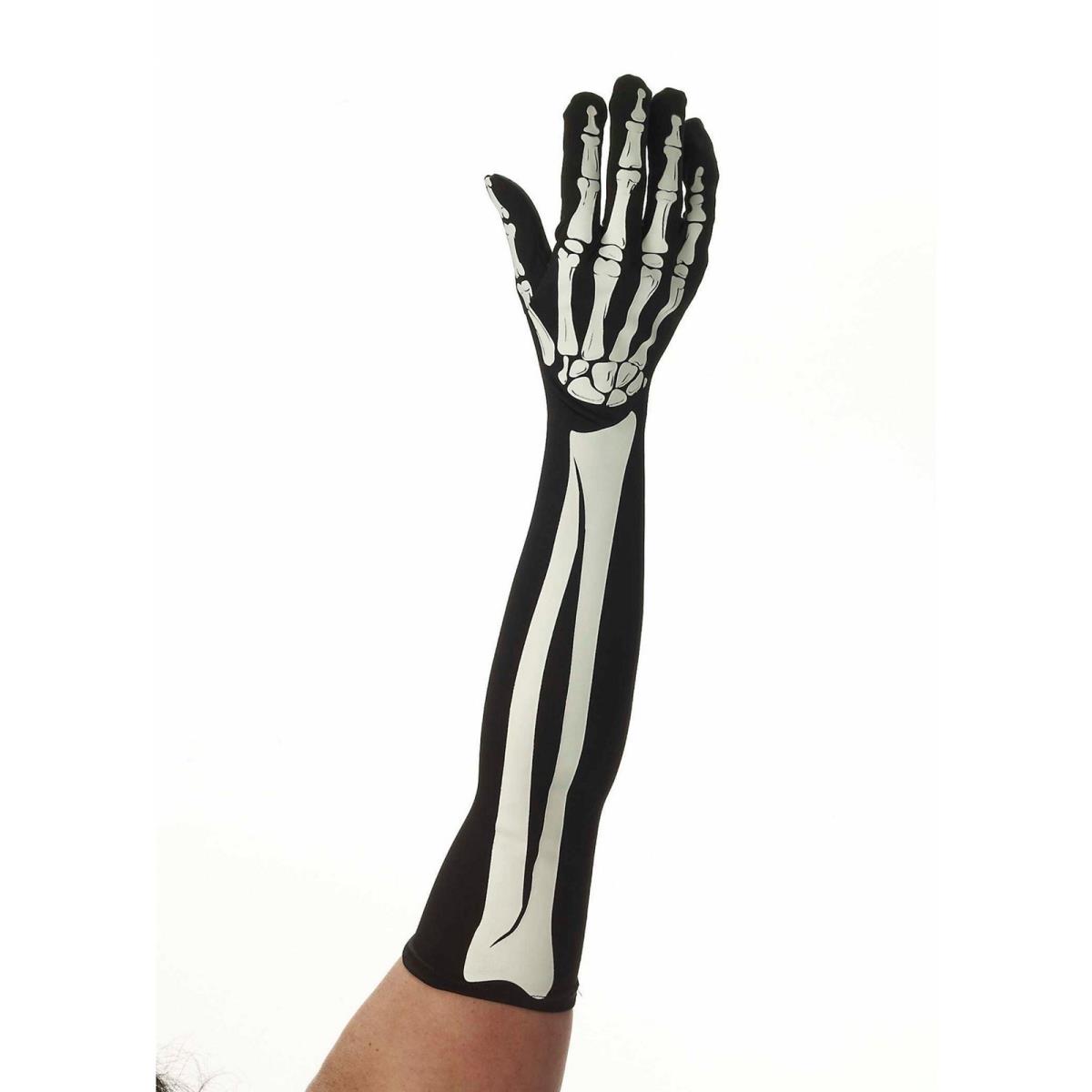 Picture of Forum 413531 Skeleton Long Gloves - One Size