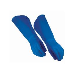Picture of Rubies  407265 Adult Hero Blue Gauntlet Gloves - One Size