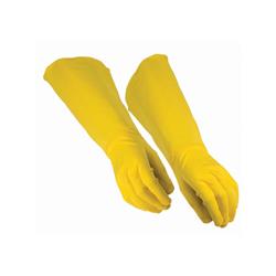 Picture of Forum 407269 Adult Hero Yellow Gauntlet Gloves - One Size