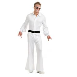 Picture of Charades 408765 Mens Studio White Jumpsuit Adult Costume&#44; Medium