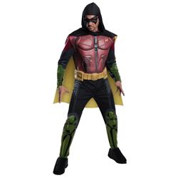 Picture of Rubies 406241 Mens Arkham Robin Muscle Chest Costume Adult Costume - Small