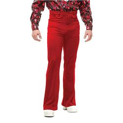 Picture of Charades 408561 Mens Disco Pants&#44; Red - NS3