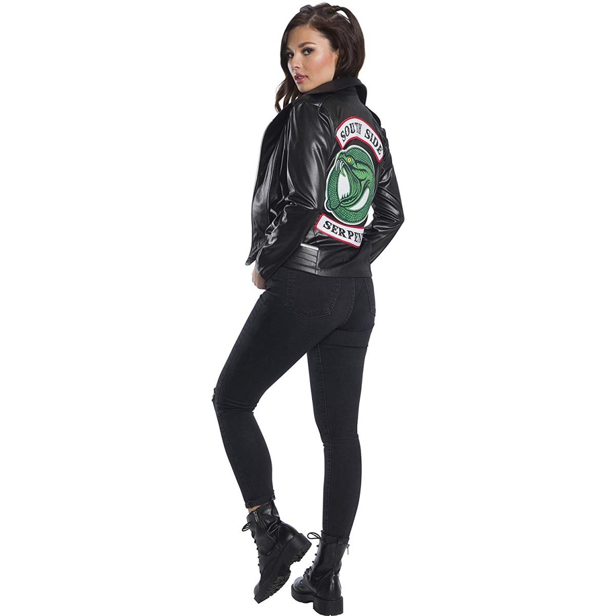 Picture of Rubies 404144 Riverdale Toni Topaz Deluxe Serpent Jacket Costume - Medium