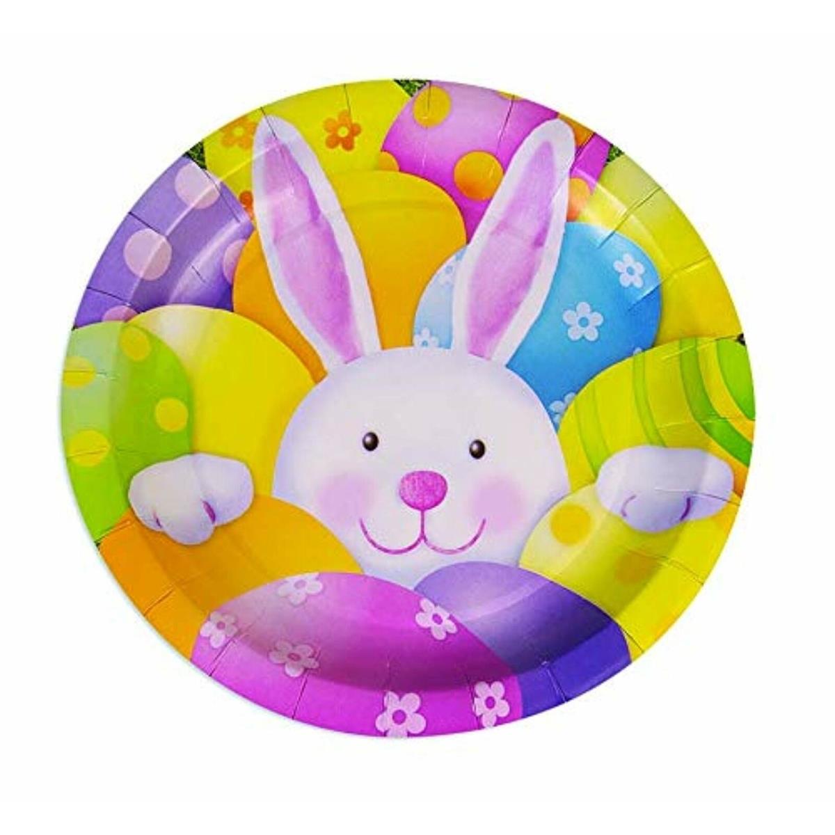 Picture of Forum Novelties 309676 9 in. Easter Plates - 8 Count