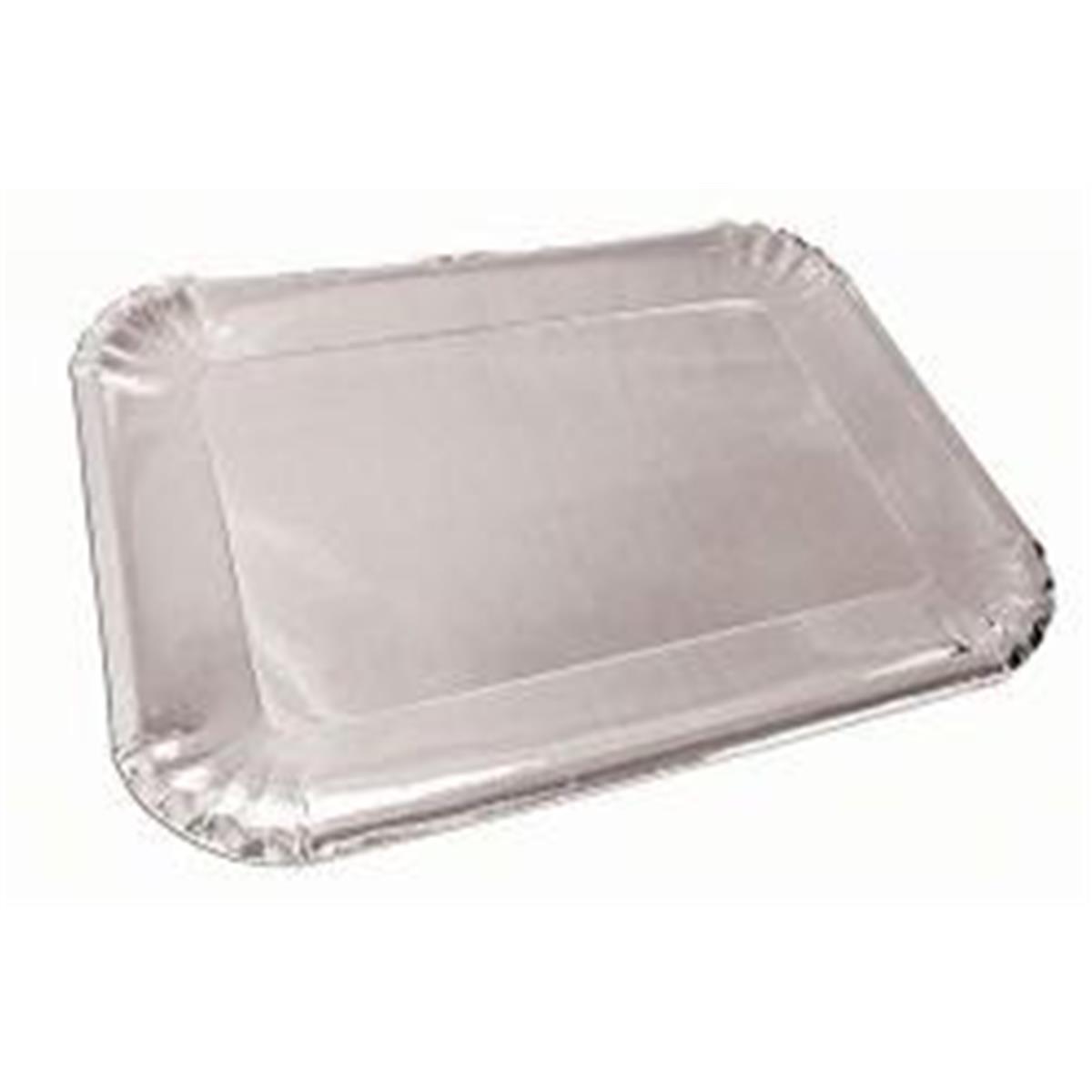 Picture of Forum Novelties 309737 Silver Paper Platters - 6 Count