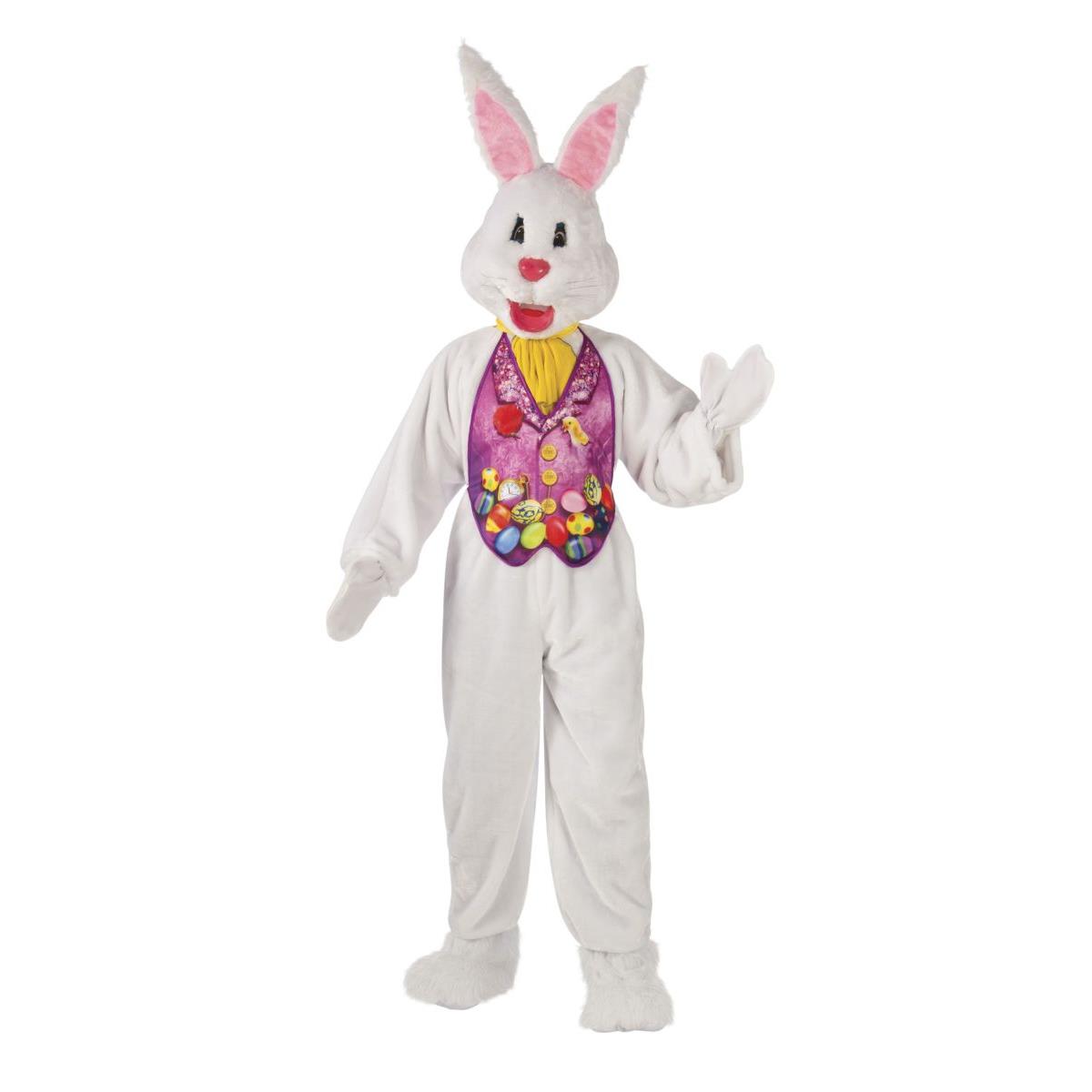Picture of Rubies Costume 636383 Bunny Mascot Costume, White - Extra Large
